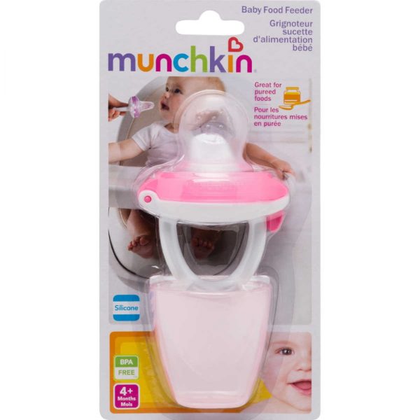 Πιπίλα Δοκιμής Τροφών Baby Food Feeder 4m+ Munchkin_P4