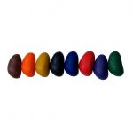 Crayon Rocks, 8 χρώματα σε λευκό βαμβακερό πουγκί-b