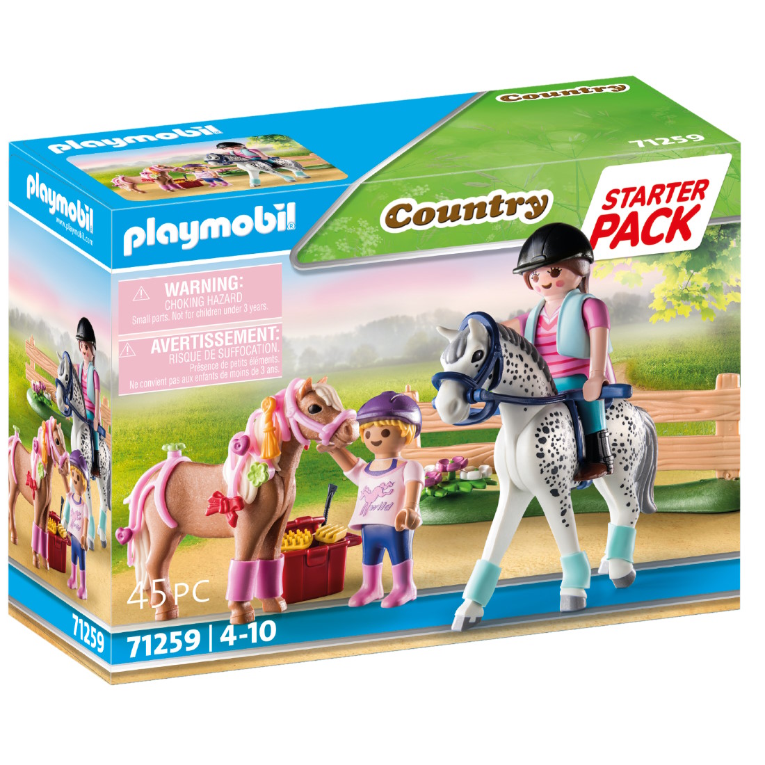 Playmobil-Country-StarterPackHorseFarm-71259