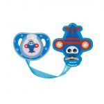 Pacifier with holder – Baby Care blue