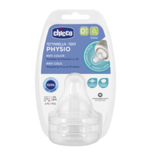 Θηλή Σιλικόνης 0m+ αργή ροή Well-Being Chicco