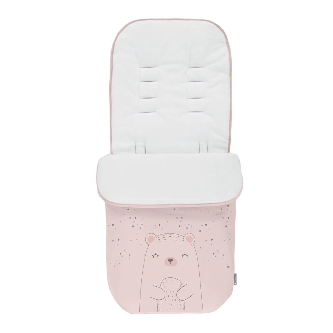 KikkaBoo-Footmuff-PolarBearPink-31108040119