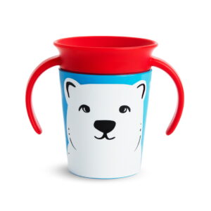 Εκπαιδευτικό Κύπελλο 177ml MIRACLE Sippy Cup 360° WildLove Polar Bear Munchkin