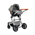 Baby stroller Polly 3in1-Grey-10