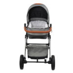 Baby stroller Polly 3in1-Grey-14
