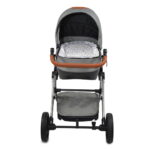 Baby stroller Polly 3in1-Grey-15