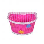 Children’s pink basket with flowers-byox