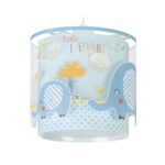 Παιδικό Φωτιστικό Οροφής LED Little Elephant Blue 61332T Dalber – Ango-5