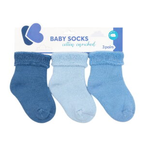 Σετ 3 ζευγάρια Παιδικές Κάλτσες "Thermal" Blue Kikka Boo