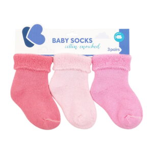 Σετ 3 ζευγάρια Κάλτσες Παιδικές "Thermal" Pink Kikka Boo