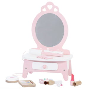 Ξύλινη Παιδική Σιφονιέρα Ροζ Pink Dresser 3ετών+ Classic World
