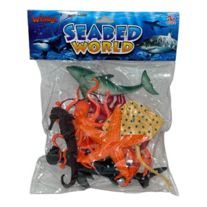 Θαλάσσια Ζωάκια 8τεμ. 3ετών+ Seabed World Doly Toys