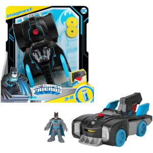 Όχημα του Batman με Εκτοξευτή Imaginext Bat-Tech Batmobile™ 3ετών+ Fisher Price