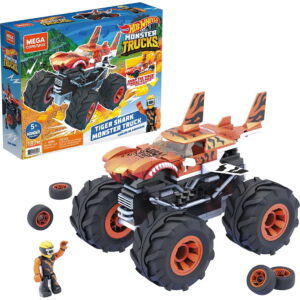 Όχημα Monster Trucks Mega Bloks Building Set Tiger Shark 5+ Hot Wheels® Mattel®