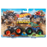 Οχήματα 2τεμ. Monster Trucks Tiger Shark VS Piranha 4+ Hot Wheels® Mattel®
