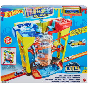 Πλυντήριο Χρωμοκεραυνών Stunt & Splash Car Wash 4-8 Hot Wheels® Mattel_7