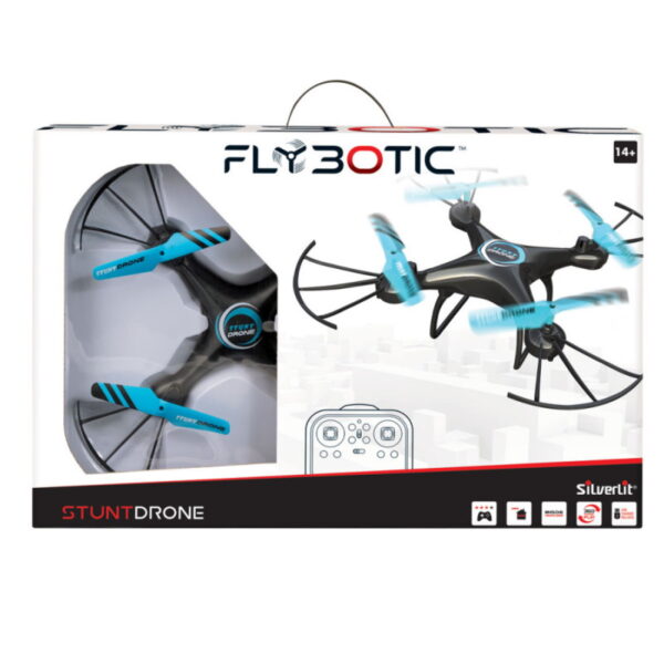Τηλεκατευθυνόμενο Flybotic Stunt Drone Παιδικό με Χειριστήριο 14 ετών+ (AS) Silverlit-5