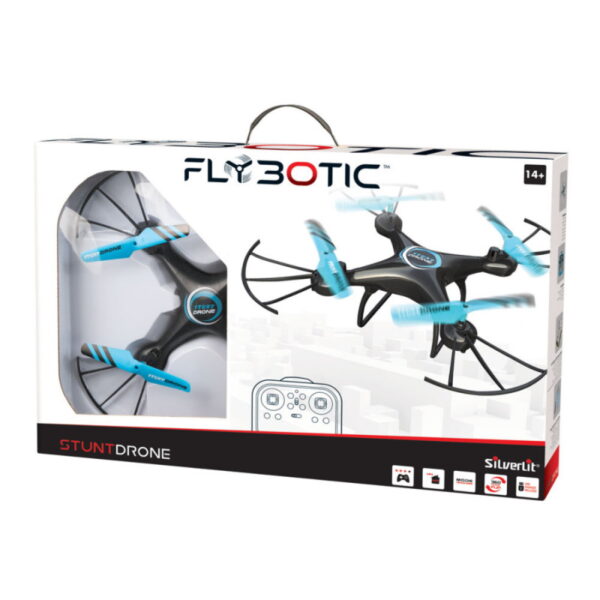 Τηλεκατευθυνόμενο Flybotic Stunt Drone Παιδικό με Χειριστήριο 14 ετών+ (AS) Silverlit-6