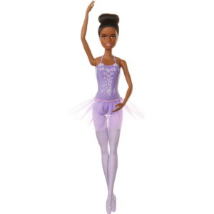 Κούκλα Barbie® You Can Be Anything™ Black Ballerina με Μοβ Tutu Mattel®