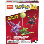 POKEMON™: Σετ Τουβλάκια Κατασκευής UMBREON & ESPEON 6ετών+ MEGA Construx™ Mattel-2