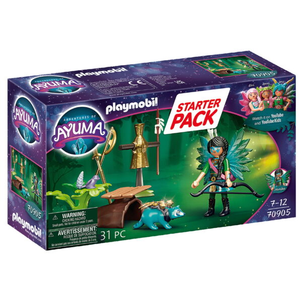 Adventures of AYUMA Starter Pack: Ιππότης Νεράιδα με ρακούν 7ετών+ Playmobil Adventures of AYUMA Starter Pack: Ιππότης Νεράιδα με ρακούν 7ετών+ Playmobil