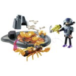 Dino Rise: Πολεμώντας τον Σκορπιό της φωτιάς 5ετών+ Playmobil-4