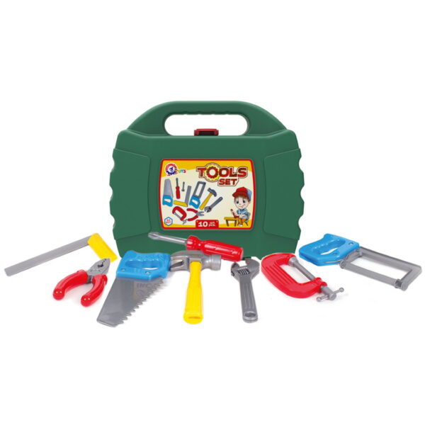 Η τσάντα του μάστορα 10τεμ. 3ετών+ Set Of Tools Bag Technok Toys