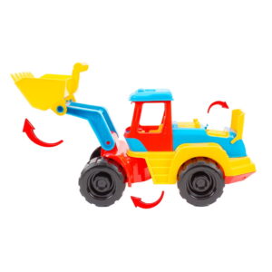 Μπολντόζα Μεγάλη Σπαστή "Tractor" 3ετών+ Technok Toys-1