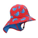 Αντηλιακό Καπέλο UPF50+ Cape Sunhat Shark Zoocchini