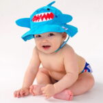 Σετ Μαγιό και Καπέλο UPF50+ Little Shark/Καρχαριάκι Zoocchini-1