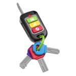 Τα πρώτα μου Κλειδιά Αυτοκινήτου με φως και ήχους My First Car Keys 12m+ KidsMedia