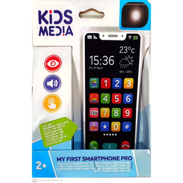 Το πρώτο μου Smartphone με φως και ήχους My First Smartphone Pro 12m+ KidsMedia