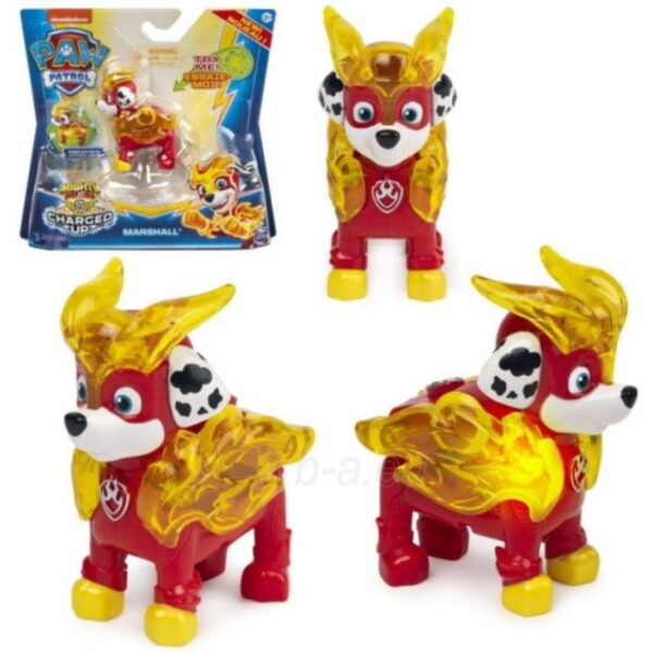 Paw Patrol: Mighty Pups Charged Up “Marshall” 3ετών+ Spin Master-3