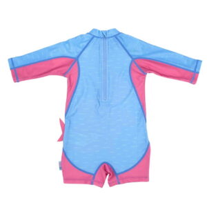 Φορμάκι με UV προστασία Surf Suit UPF50 Pink Shark Zoocchini-1