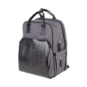 Backpack Τσάντα Αλλαξιέρα Πτυσσόμενη Γκρι Σκούρο BabyWise