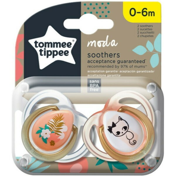 Πιπίλα Σιλικόνης 0-6m Moda Soother Tommee Tippee-2