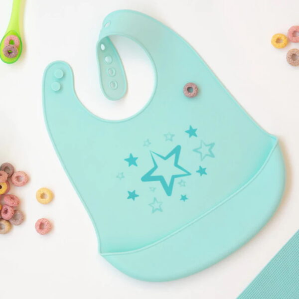 Σαλιάρα Σιλικόνης Stars Ciel 4m+ KioKids