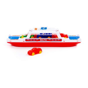 Πλοίο με 4 οχήματα “Baltic Ferry” 46cm 3ετών+ Polesie Toys-1