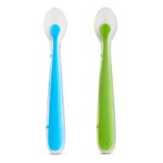 Σετ 2 Κουταλάκια Σιλικόνης Gentle™ Weaning Silicone Spoons 4m+ Munchkin-B