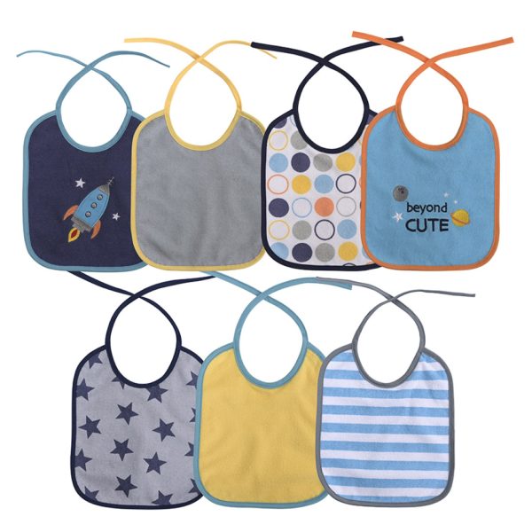 Lorelli-Set7pcs-BibsTies-Space-10260200002-BOY-a