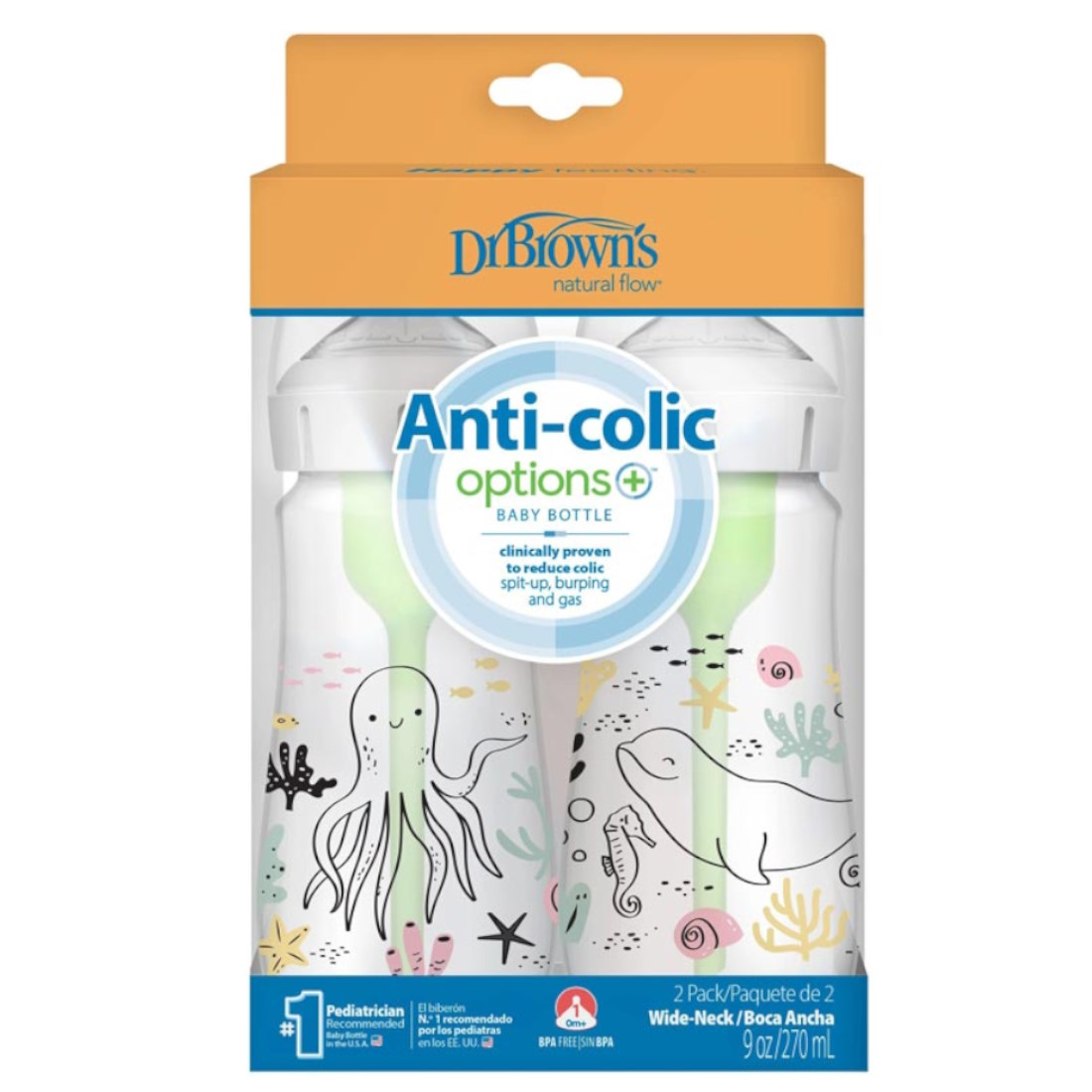 DrBrowns-Bottle-270ml-AntiColic-OptionPlus-WB92028-Sea-b