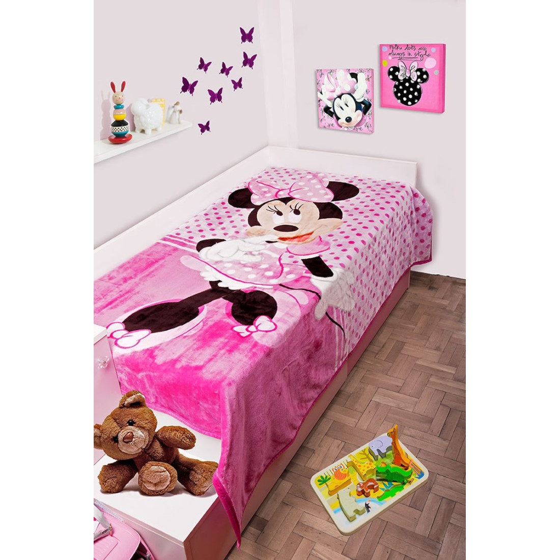 Dimcol-Blanket-DisneyMinnieMouse-Fouchia-2520225601155199