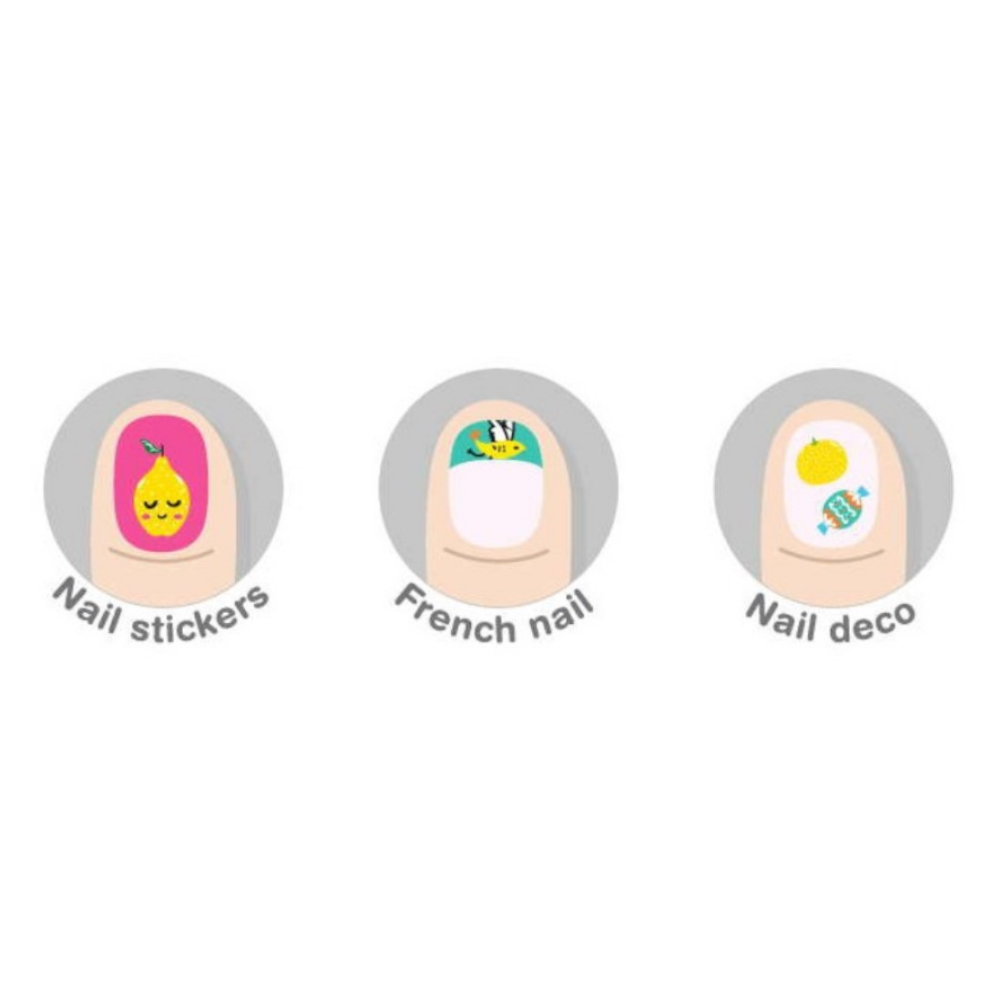 Avenir-NailStickerUnicorn-Glitter-38PCS-NA198176-b