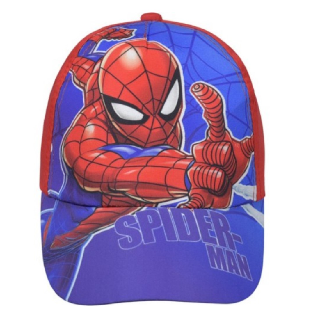 Stamion-JockeyHat-MarvelSpiderman-S90181WR-BlueRed