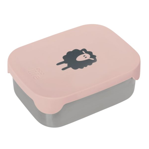 EcoLife-StainlessSteelFoodContainer-800ml-Sheep-Pink-33-FC-9086