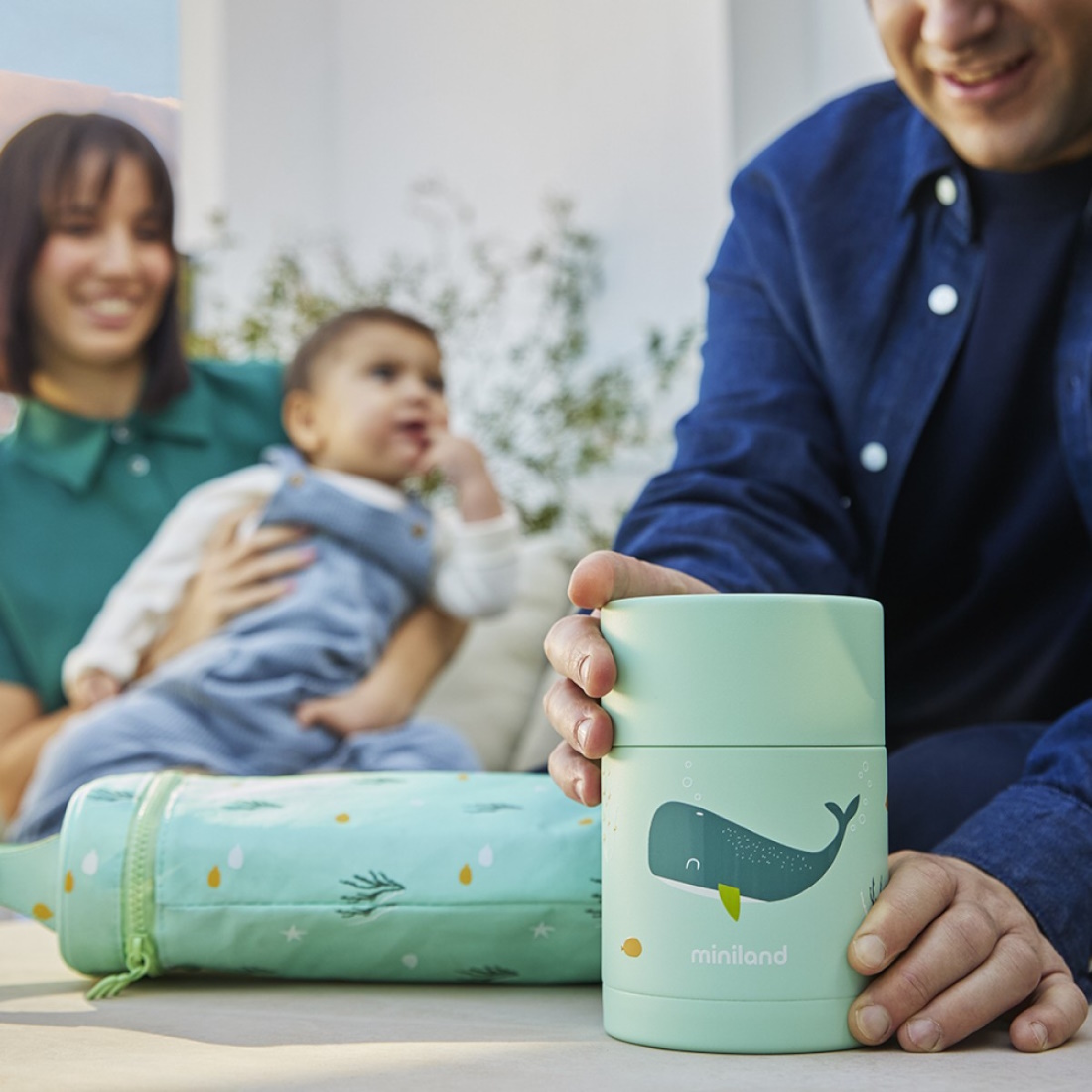 Miniland-Thermos-600ml-OceanWhale-Mint-ML89618-a