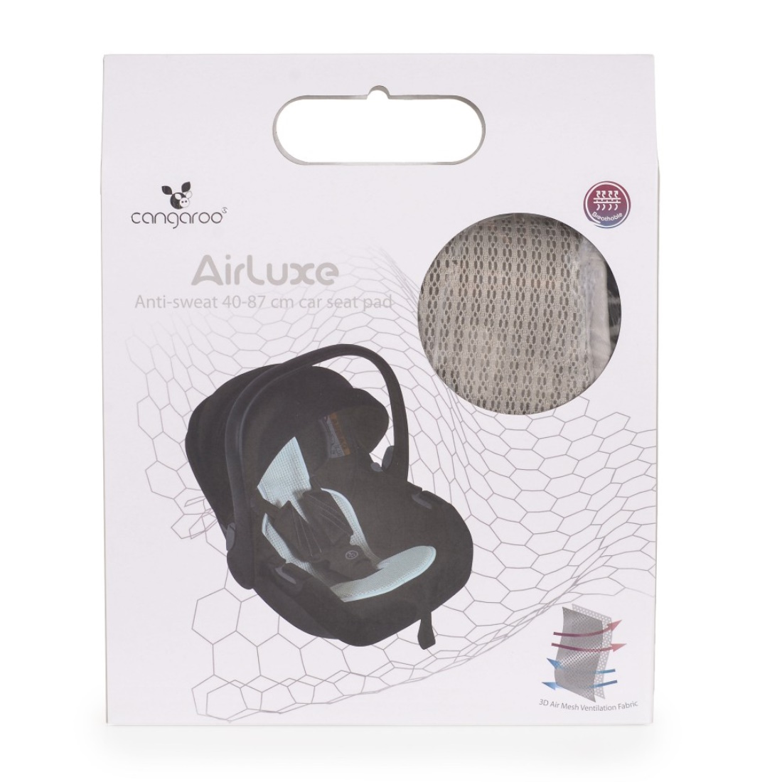 Cangaroo-AntiSweat-40-87cm-CarSeatPad-AirLuxe-Grey-3800146272326-b