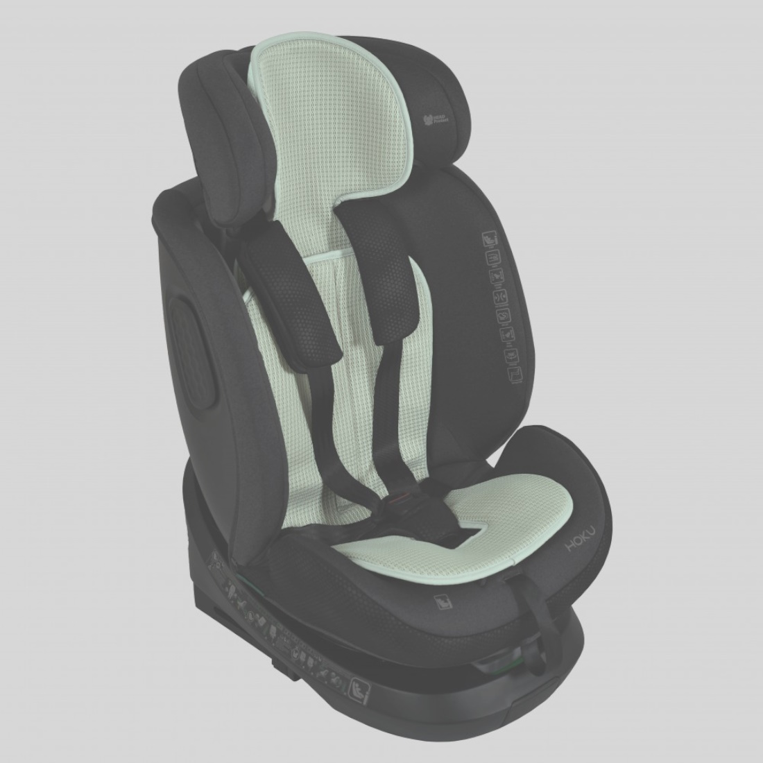 Cangaroo-AntiSweat-76-150cm-CarSeatPad-AirLuxe-Mint-3800146272340-a