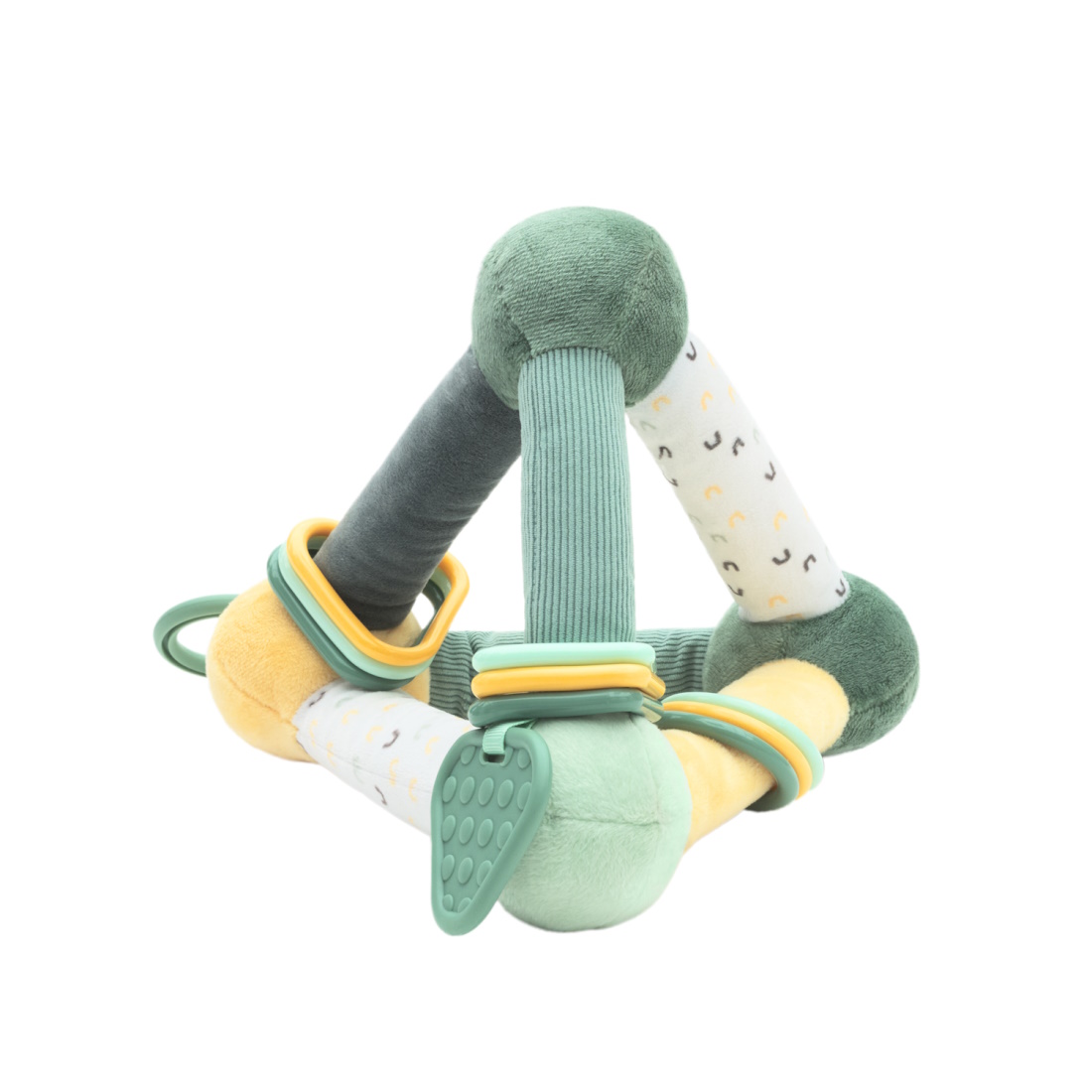 KikkaBoo-TriangleActivtyToy-SleepySheep-Green-31201010446