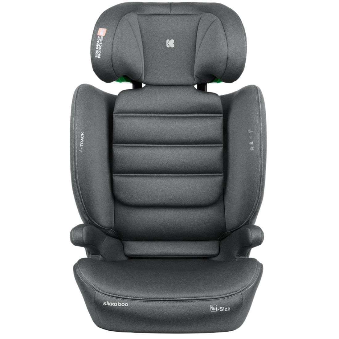 KikkaBoo-CarSeat-15-36kg-i-Track-100-150cm-i-SIZE-DarkGrey-41002150015-NEW-ab